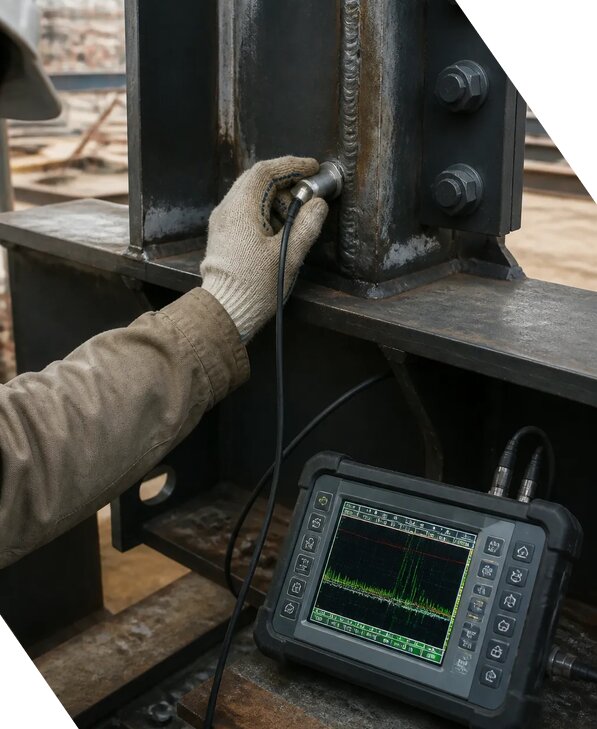 Ультразвуковой контроль металлоконструкций в Нижнекамске
